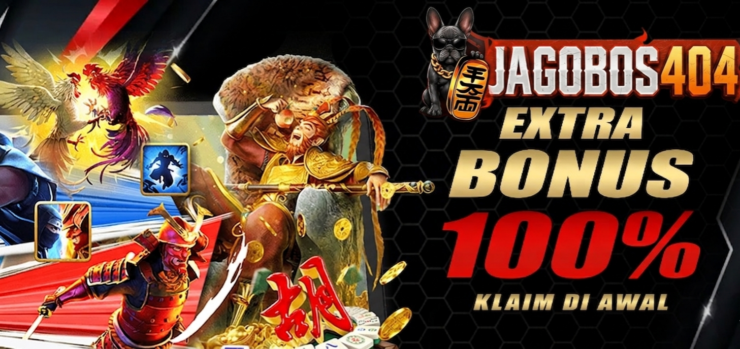 JAGOBOS404 >> Platform Game Online Resmi Dan Terpercaya 2025 promo